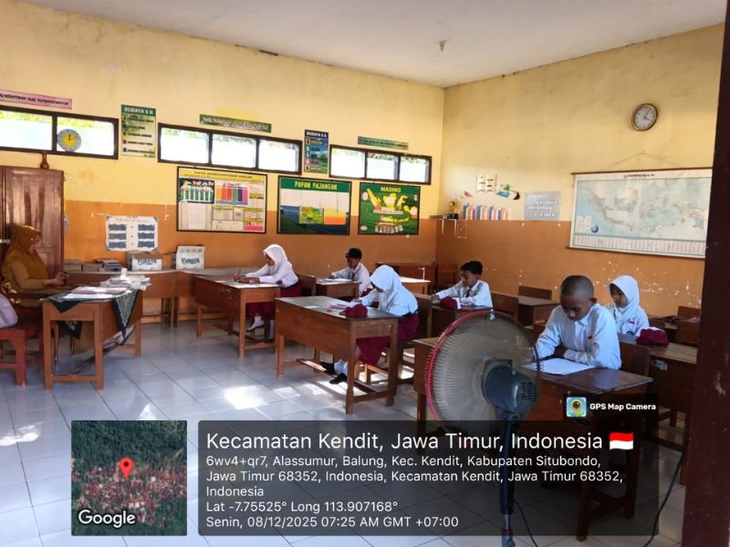 PELAKSANAAN SUMATIF AKHIR SEMESTER (SAS) DI SD NEGERI IV BALUNG TAHUN PELAJARAN 2025/2026