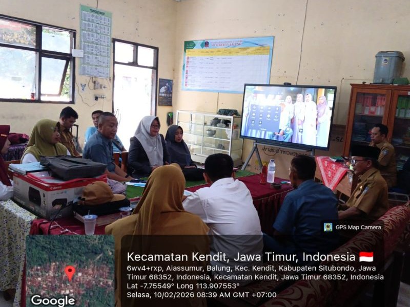 SUPERVISI PENGAWAS KORWIL KECAMATAN KENDIT